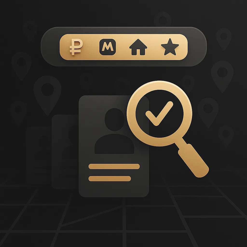 Поиск по карте